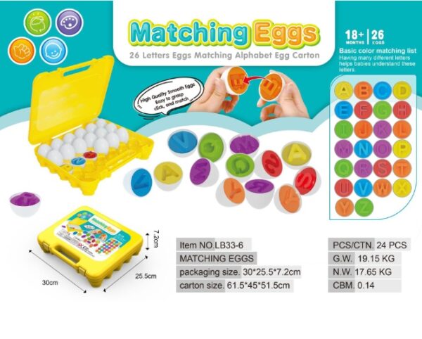 Montessori Eggs, Learning Educational Toy, Smart Egg Toy, Games, Shape Matching, Sorters, Baby Toys, Toys For Kids Children - Image 8