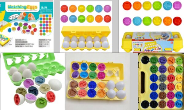 Montessori Eggs, Learning Educational Toy, Smart Egg Toy, Games, Shape Matching, Sorters, Baby Toys, Toys For Kids Children - Image 9